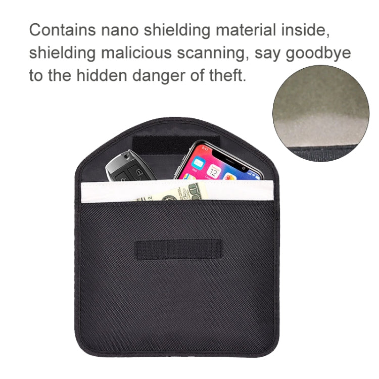Cell Phone Tablet Signal Shielding Bag RFID Anti-Radiation Case, 23.5 x 18cm Cell Phone Tablet Signal Shielding Bag RFID Anti-Radiation Case, 23.5 x 18cm